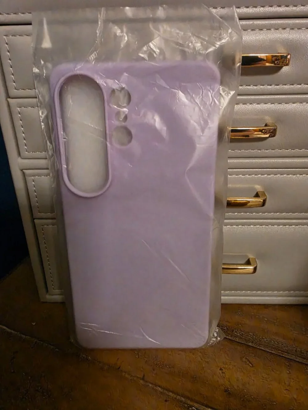 Lilac Silicone Samsung Galaxy Phone Case